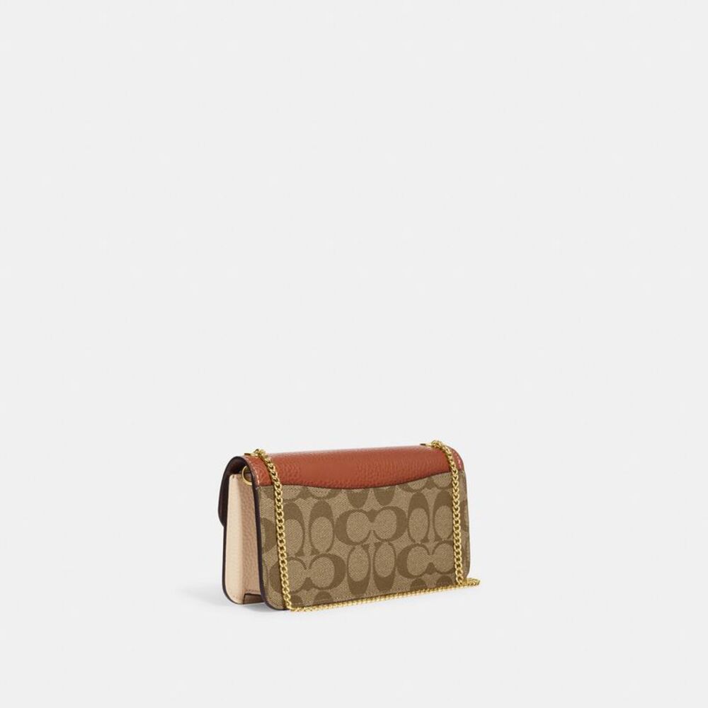 NWT Coach Outlet Morgan Crossbody In Colorblock Signautre Canvas - Picture 2 of 6